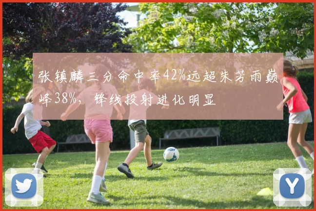 张镇麟三分命中率42%远超朱芳雨巅峰38%,锋线投射进化明显